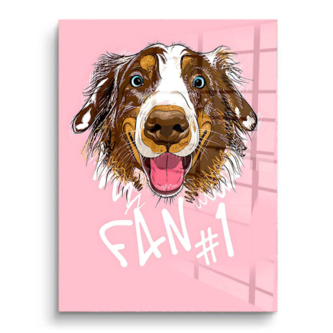 Chiot Heureux PVC Brillant