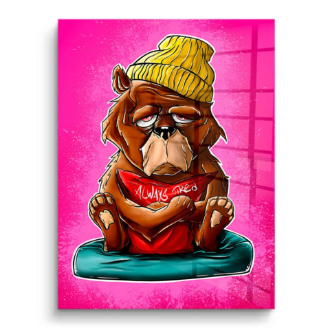 Chien Paresseux PVC Brillant