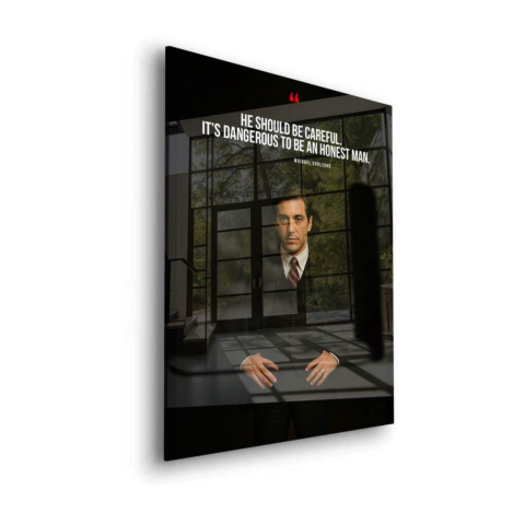 Homme Honnête Verre Acrylique