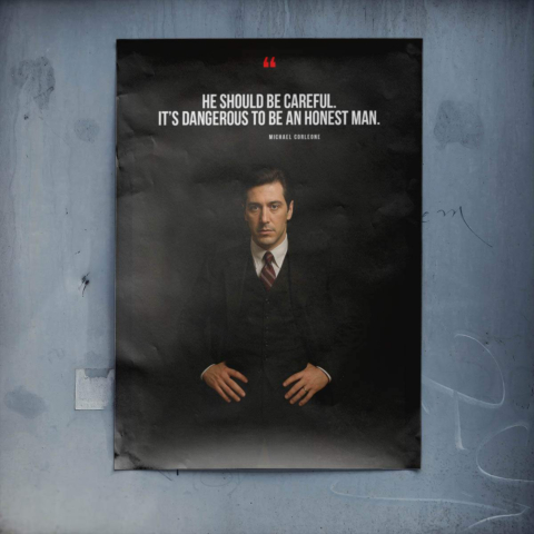 Hombre Honesto Póster