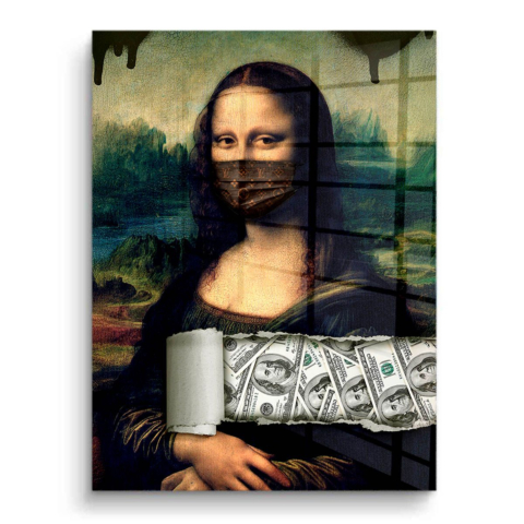 Wealth and Deception PVC Gloss Art