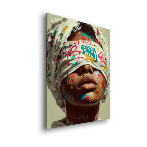 Colorful Expression Dibond Matt Art