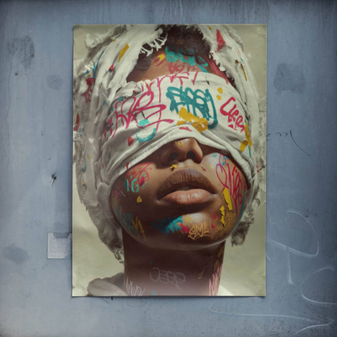 Colorful Expression Poster Art