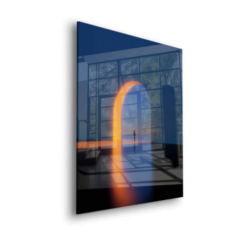 Gateway to Serenity Acrylic Glass Art