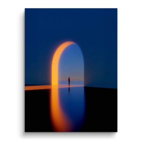 Tor zum Frieden PVC Matt Leinwandbild