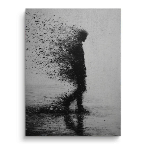 Flock of Transformation Canvas Art
