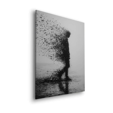 Flock of Transformation Dibond Matt Art