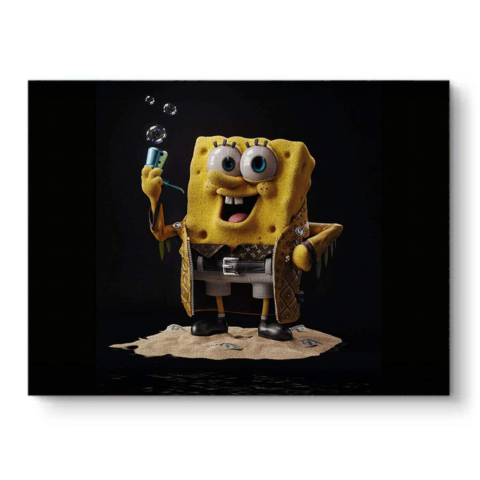 Eksplorator Bikini Bottom Obraz na Płótnie