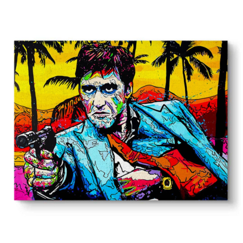 Rebel in Paradise Canvas Art