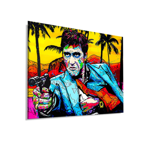 Rebel in Paradise Dibond Matt Art