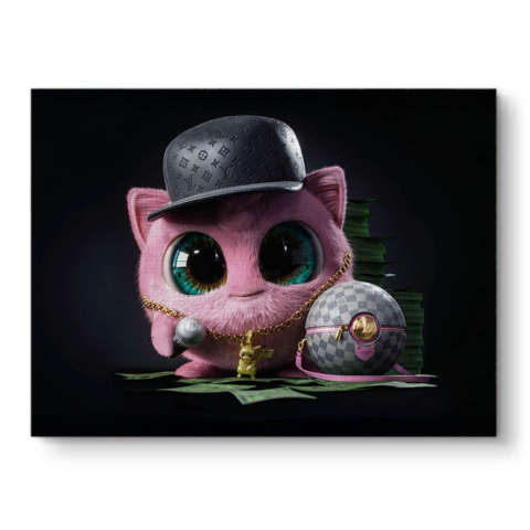 Luxury Cat Canvas Art