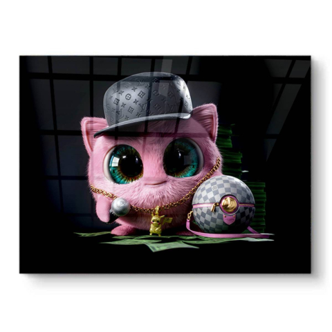 Chat de luxe PVC Brillant