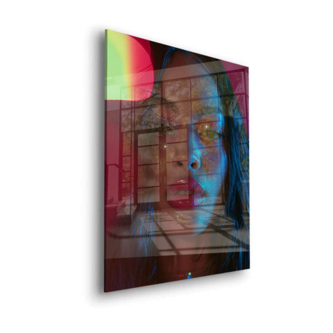 Radiant Glow Acrylic Glass Art