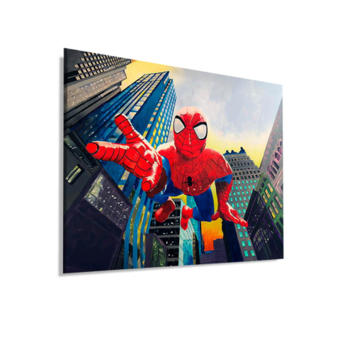 Spider-Man Plane Dibond PVC Mat