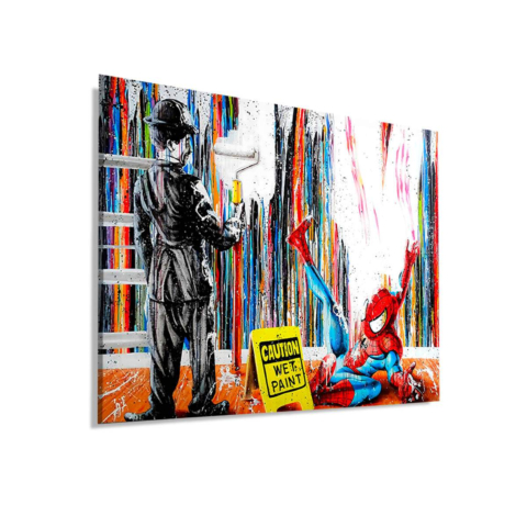 Wet Paint Antics Dibond Matt Art