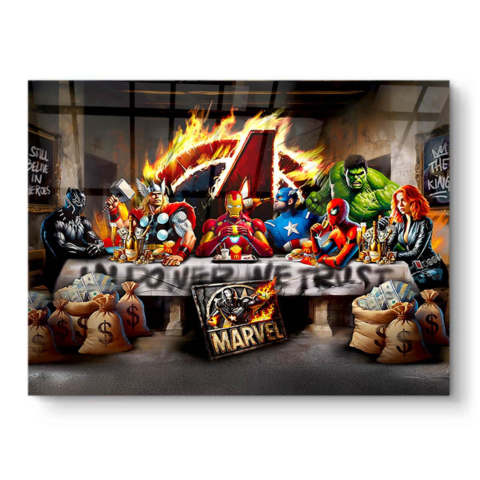 Avengers Feast PVC Gloss Art