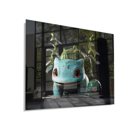 Richesse Pokémon Fantaisie Verre Acrylique
