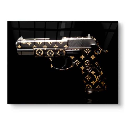 Luxury Gun PVC Gloss Art