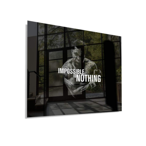 Nothing Is Impossible Acrylic Glass Art