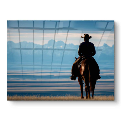 Mountain View Rider PVC Gloss Art