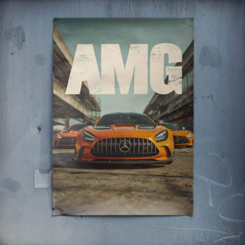 Affiche AMG Poster