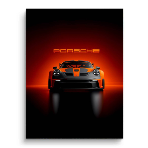 Porsche Obraz na Płótnie PCV Matowy
