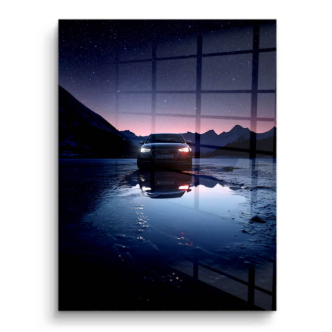 Nacht Himmel PVC Glänzend Kunst