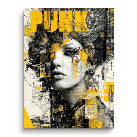Arte en PVC Brillante Rosa