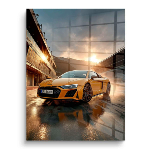 Audi R8 PVC Glänzend Kunst