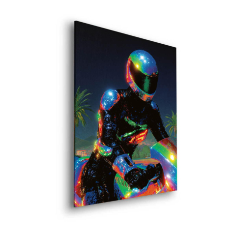 Neon Reiter Dibond PVC Matt