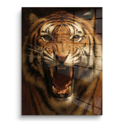 Roaring Tiger PVC Gloss Art