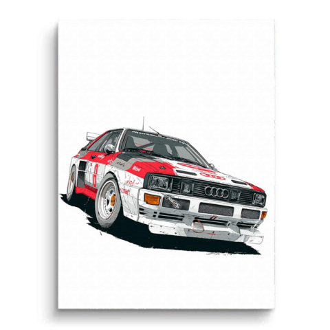 Audi Quattro Obraz na Płótnie