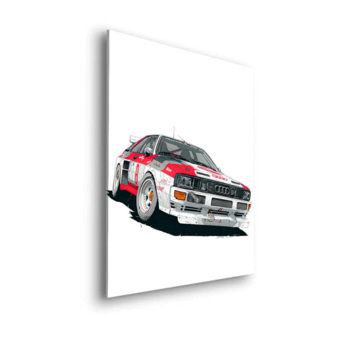 Audi Quattro Dibond PVC Matt