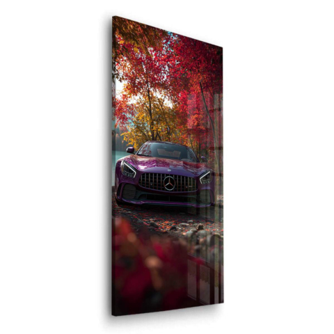 Arte en Vidrio Acrílico de Mercedes-Benz