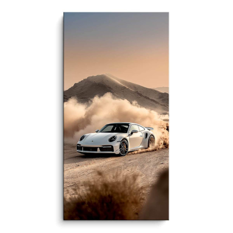 Porsche Obraz na Płótnie PCV Matowy