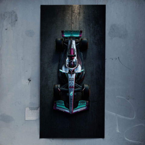 Plakat Mercedes AMG Petronas