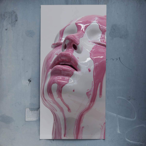 Visage Fondant Poster
