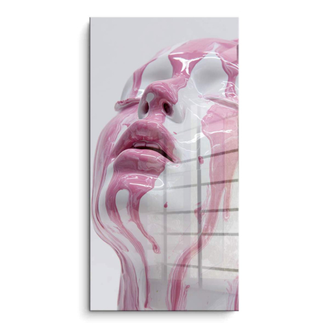 Melting Face PVC Gloss Art