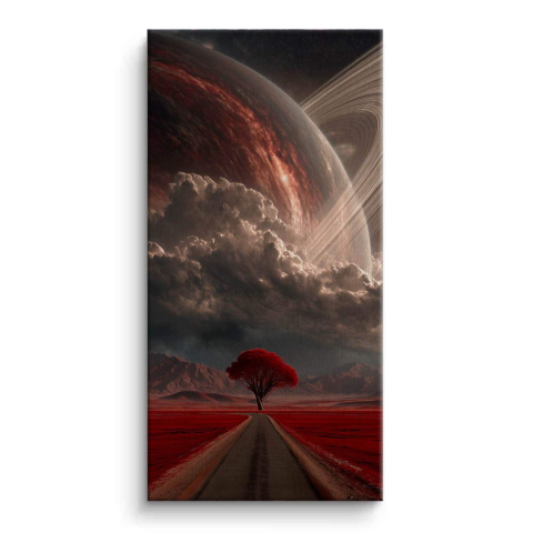 Planète Rouge Toile