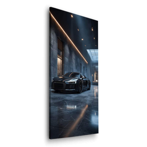 Audi R8 Dibond Leinwandbild