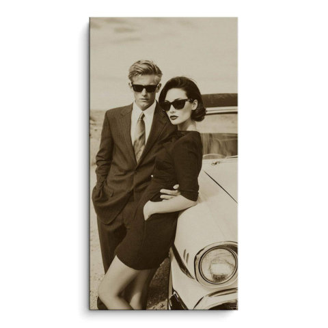 Élégance Classique PVC Mat Toile