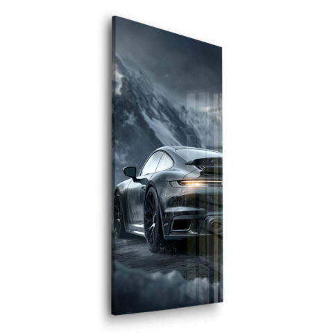 Art en Verre Acrylique Porsche