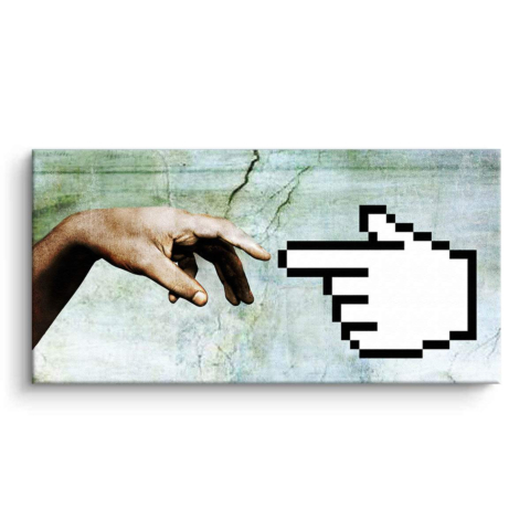 Digital Touch Canvas Art