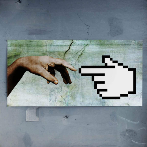 Digital Touch Poster Art