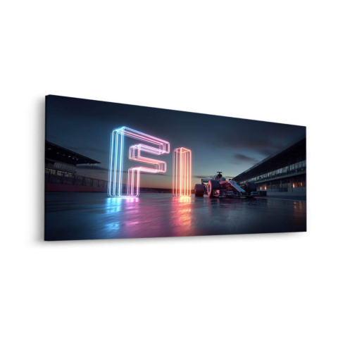 F1 Obraz na Płótnie Dibond Matowy