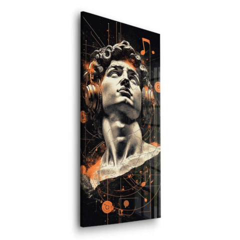 Melodische Muse Acrylglas