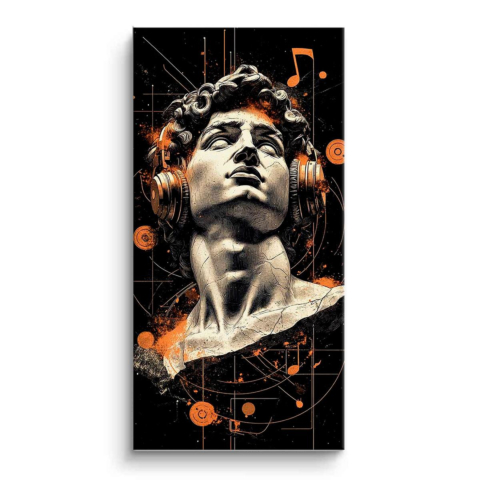 Melodische Muse PVC Matt