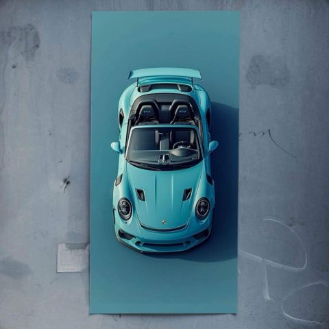 Porsche 911 GT3 40e Anniversaire Poster