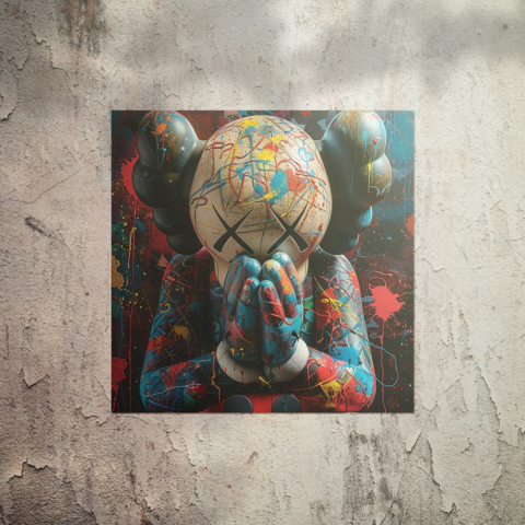 Melancholische Muse Poster