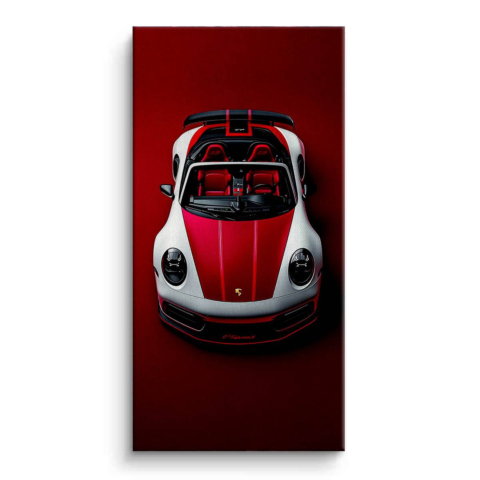 Porsche 718 Spyder Tableau sur Toile